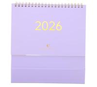 SOPOTUTU Standing Desk Calendar Habit Tracker Planner for Office Workspace Compact Desktop Organizer with Yearly Monthly View Paper Build for Daily Self-discipline and Productivity