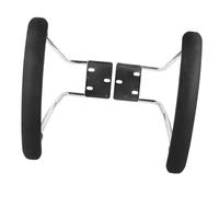 SOPOTUTU Steel Armrest Pads Replacement for Office and Gaming Chairs Ergonomic Armrest Support for Desk Chairs Easy to Install to Elbow Pressure and Prevent Injury