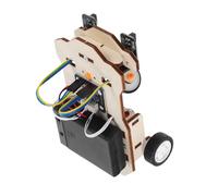 SOPOTUTU Stem DIY Line Following Car Kit for Educational Mechanical with Intelligent Tracking Compatible with Programming Software Enhances Manual Dexterity and Logical Reasoning
