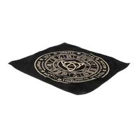 SOPOTUTU Tarot Tablecloth for Reading Zodiac Constellation Design, Deer Suede Flocked Divination Cards Mat, Decorative Prop for Tarot Desk and Fortune Telling
