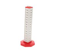 SOPOTUTU Tiling Leveling Ruler with Four-Sided Scale Floor Tile Tool for Precise Ceiling and Floor Leveling Dual-Function Construction Gauge for Accurate Tile Installation