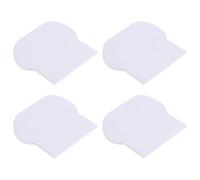 SOPOTUTU Toilet Seat Handles 4Pcs, Bathroom Toilet Lid Lifters Adhesive Fixing, Designed to Avoid Direct Contact and Maintain Cleanliness for Adults and Elderly