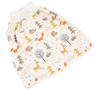 SOPOTUTU Training Pants High-Waist Diaper Skirt for Breathable Pure Cotton Underwear Soft Elastic Shorts with Practical Easy Wear Design in Forest Animal Pattern
