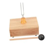 SOPOTUTU Tuning Fork Set with Hammer in Wooden Box High Precision Acoustic Experiment Instrument for Physics Teaching Music Therapy Yoga Meditation and Relaxation