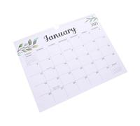 SOPOTUTU Wall Hanging Calendar Spiral Binding Extended Planner January to June with International Holidays List for School and Office Organization