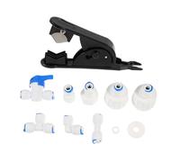SOPOTUTU Water Inlet Pipe Accessories Coffee Maker Line Connector Ice Maker Line Connector Pom White