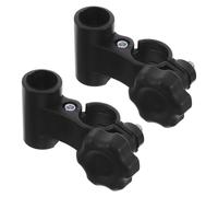 SOPOTUTU Wheelchair Tray Table Clamp Smooth Edge Plastic Brackets for Easy Installation and Removal Dining Accessory for Adult and Pediatric Wheelchairs Protective Table Board Fasteners for