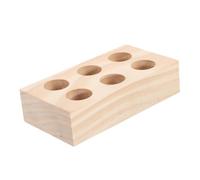 SOPOTUTU Wooden Insect Pins Holder Multi Slots Entomology Pins Storage Box for Specimen Making Insect Needles Organizer Base for Tidy and Efficient Storage