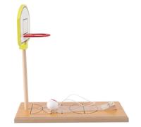 SOPOTUTU Wooden Mini Basketball Tabletop Game Creative Interactive Sports for Over Years Old