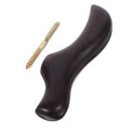 SOPOTUTU Wooden Trekking Pole Handle Grip Replacement for Hiking and Skiing Poles Non Slip Wood Grip with Comfortable Support for Outdoor Activities Uneven and Slippery Terrain