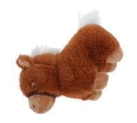 SOPOTUTU Year Horse Plush Soft Horse Stuffed Animal Chinese Zodiac Mascot Doll for Adults Realistic Lifelike Design Comfortable Plush Birthday Gift and Home Decoration
