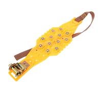 SOPOTUTU Yellow Car Tire Chains for Snow and Ice PP Anti-slip Traction Mats for Suv and Truck Quick Installation Emergency Winter Off-road Traction Boards