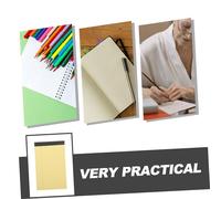 SOPOTUTU Yellow Legal Pad Daily Planner Notepad Portable To Do List Pads with Perforated Tear Off Pages Material for Work Study and Home Organization