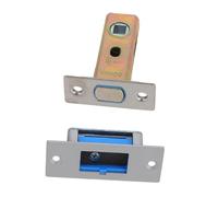 SOPOTUTU Zinc Alloy Door Deadbolt Lock Core Magnetic Single Tongue Silent Latch for Wooden Bathroom Doors Modern Noisefree Security Cabinet Magnet Compatible