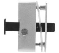 SOPOTUTU Zinc Alloy Door Latch Lock Slide Bolt for Glass Doors Windows Wardrobe Security Lock Easy Install for Bathroom Balcony Gate Entry