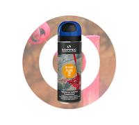 Soppec 500ml Fluorescent FLUO TP Temporary Marking Spray