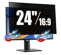 SOPPY Magnetic 24 Inch Computer Privacy Screen Protector for 16:9 Monitor, Removable 24" Private Filter for Anti Glare Block Blue Light, Screen Cover Shield Office Shade for Desktop Monitor