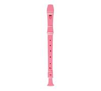 soprano recorder 8 Hole Flute Clarinet ABS Harp Recorder Musical Instrument Music Education for Children Kids Beginner(Pink)