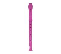 soprano recorder 8 Hole Flute Clarinet ABS Harp Recorder Musical Instrument Music Education for Children Kids Beginner(Rose Red)