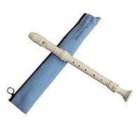 Soprano Recorder 8-hole German-style Treble Flute, Detachable Soprano Recorder For Students' Teaching Performances, Storage Bag + Cleaning Stick(German style)