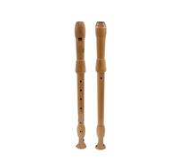 Soprano Recorder 8 Holes Alto F Maple Wood Flute Recorder Musical Instruments Clarinet(Type 2)
