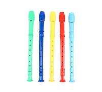 soprano recorder 8 Holes Plastic Recorder Long Flute Instrument Colorful Instrumens 1pcs Random Color