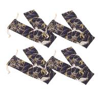 Soprano Recorder Carrying Bags 4pcs for Vertical Flute Storage | Cotton Cloth, Soft Lightweight Reusable Pouch, Suitable for Jewellery and Small-item Packaging