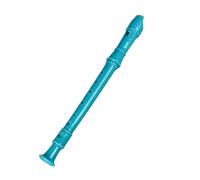 Soprano Recorder, Descant ABS Soprano Recorder 8 Hole Treble Flute for Kids Classroom Playing Performance (Cyan