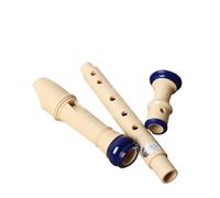 soprano recorder Easy Adjustable Soprano Recorder Eight Hole Clarinet Natural Vertical Flute(8hole Black)