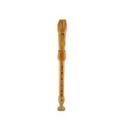Soprano Recorder Eight-Hole Recorder 8-Hole All-Wooden Musical Instrument(Light green)