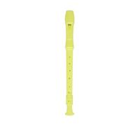 soprano recorder Eight Hole Treble Long Flute Soprano Recorder Clarinet Instrument(Yellow Flute)