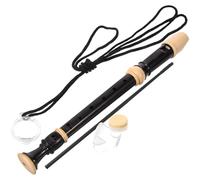 Soprano Recorder for Teens with German Fingering Beginner-friendly Design Easy to Learn Musical Instrument for School Bands and Classical Music Performances Includes Carry Bag