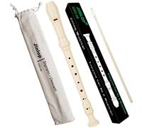 Soprano Recorder Instrument German Fingering Recorder With Cleaning Stick, Cotton Pouch as Gifts for Musical Instrument Lovers