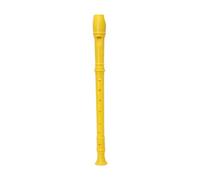 soprano recorder Plastic Instrument Musical Soprano Recorder Long Flute 8 Holes(Yellow)