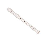 soprano recorder Student German Style Treble Flute Instrument Toys 8 Hole Recorder Instrument Professional Soprano Recorder(White)