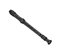 soprano recorder Student German Style Treble Flute Professional 8 Hole Soprano Recorder Instrument(Black)