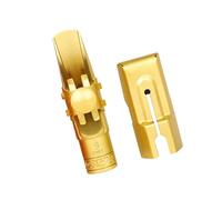 Soprano Saxophone Mouthpiece Sax 5C/6C/7C/8C/9C Mouthpiece With Caps Pads Musical Instrument Accessory Metal Professional Sax With Slide Cover