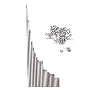 Soprano Saxophone Repair Kit, Sax Screw Set with Threaded Shaft and Tapered Pin, Metal Instrument Accessory for Maintenance, Includes 24 Threaded Shafts 25 Large Pointed Screws for