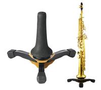 Soprano Saxophone Stand - Adjustable Saxophone Stand, Durable Metal Stand | Sturdy Saxophone Stand, Decorative Saxophone Tripod Stand, Portable Saxophone Stand So