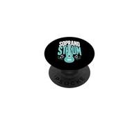 Soprano Strum Ukulele Music Player PopSockets Adhesive PopGrip