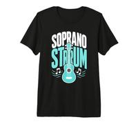 Soprano Strum Ukulele Music Player Premium T-Shirt