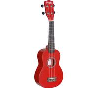 Soprano Ukulele, Red, Including Bag
