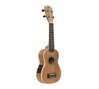 Soprano Ukulele with Pickup with Sapele Top and Gig Bag