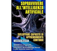 Sopravvivere all'Intelligenza Artificiale: Sviluppare Capacità di Apprendimento Continuo: Reinventa il Tuo Futuro Professionale con Studio Strategico, Metacognizione Pratica e loro Tecniche Cognitive