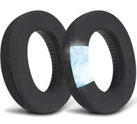 SOPROM Ear Pads Replacement Kit for Sennheiser HD599/HD598/SE/CS/SR/HD595/HD569/HD560S/Game Zero/G4ME Zero, Earpads Cushions for PC37X/PC38X/PC350/PXC350/PXE350/PC360/HD380/HD380-Pro(Black)