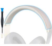 SOPROM Rubber Headband Replacement Cover for Beats Studio 2 & Studio 3 Wired &Wireless Headphones, Plastic Headstrap Pad Repair Parts Accessories (Studio3-Porcelain Rose)