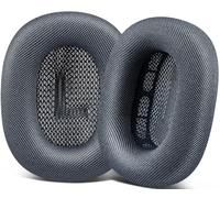 SOPROM Upgraded Ear Pads Replacement for Airpods Max Over-Ear Headphones, Earpads Cushions with Durable Mesh Fabric, Softer Foam, Noise Isolation and Sweatproof - Midnight