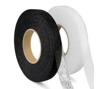 SOPSTUO Wonder Web Hemming Tape 2 Pack - 2cm Wide Iron On Hemming Tape, Hem Tape for Trousers Curtain Jeans Garment Cloth