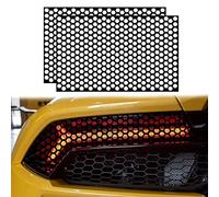 Soptrise 2 Pcs Car Rear Tail Light Lamp Stickers for Ford Edge I 2007-2014 | Honeycomb Graphic Rear Light Vinyl Decals Trim Tail Light Lamp Film Cover for Cars Decoration 48x30cm