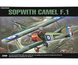 Sopwith Camel F-1 [Limited Edition] 1:32 Plastic Model Kit ACADEMY